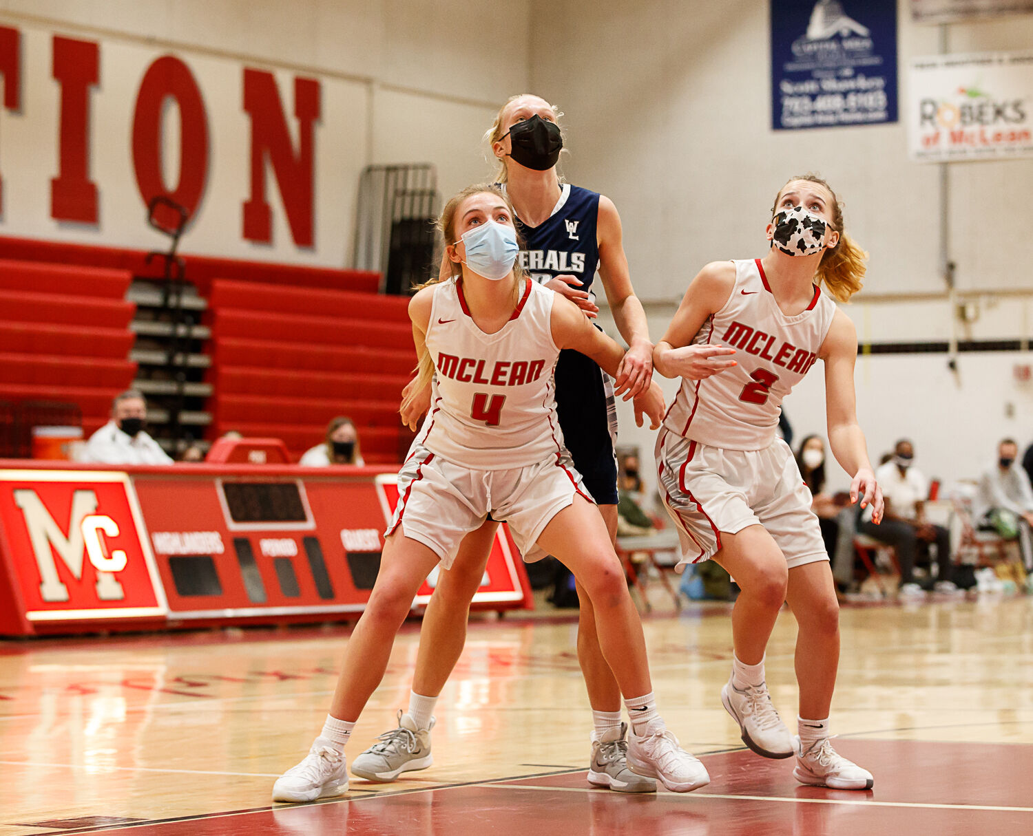 McLean vs. W-L girls basketball 7